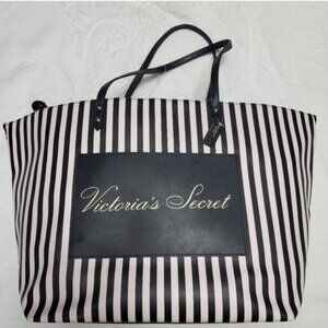 Victorias Secret VS Large Stripe Tote Large